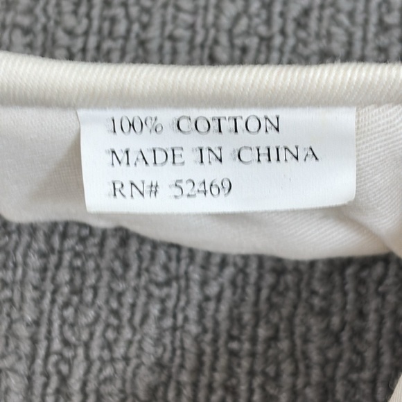 Vintage Visor Hat Cap Womens OS Ivory Stretch Elastic Strap Outdoor Sun Golf - Picture 14 of 14